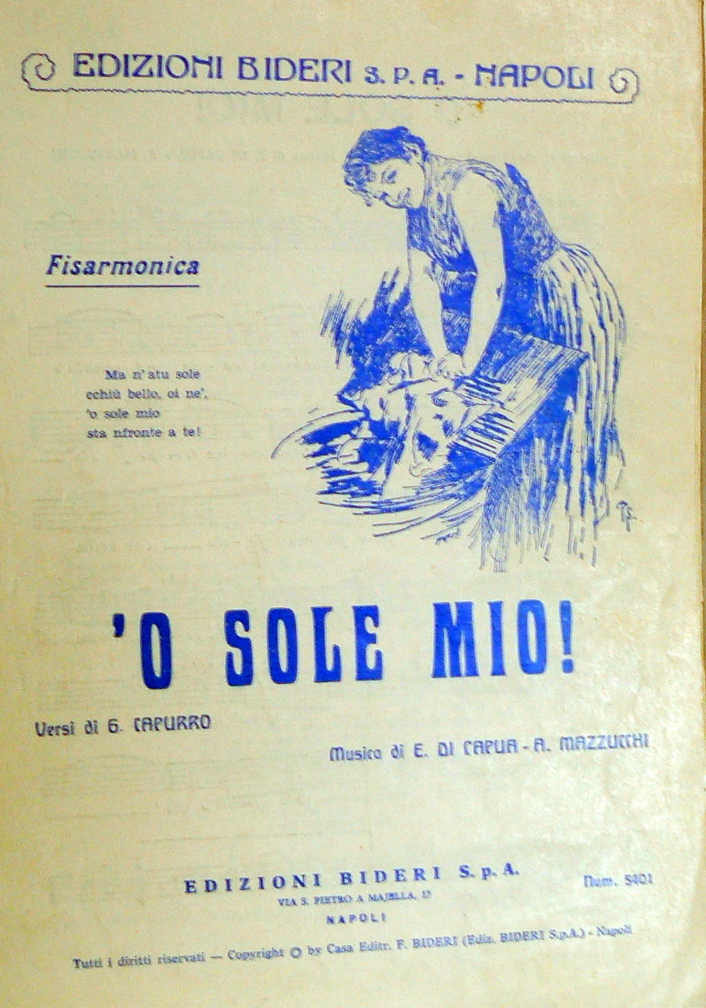 ENRICO CARUSO O SOLE MIO